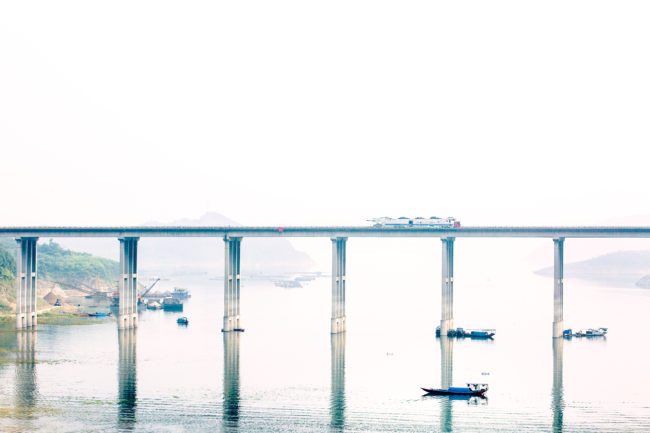 Ponte sul fiume Hanshui