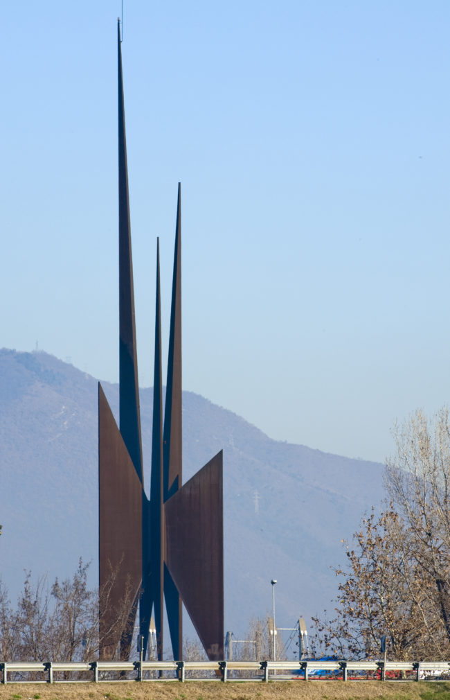 Architetto Bruno Fedrigolli, monumento ai caduti (casello Brescia centro, autostrada A4)