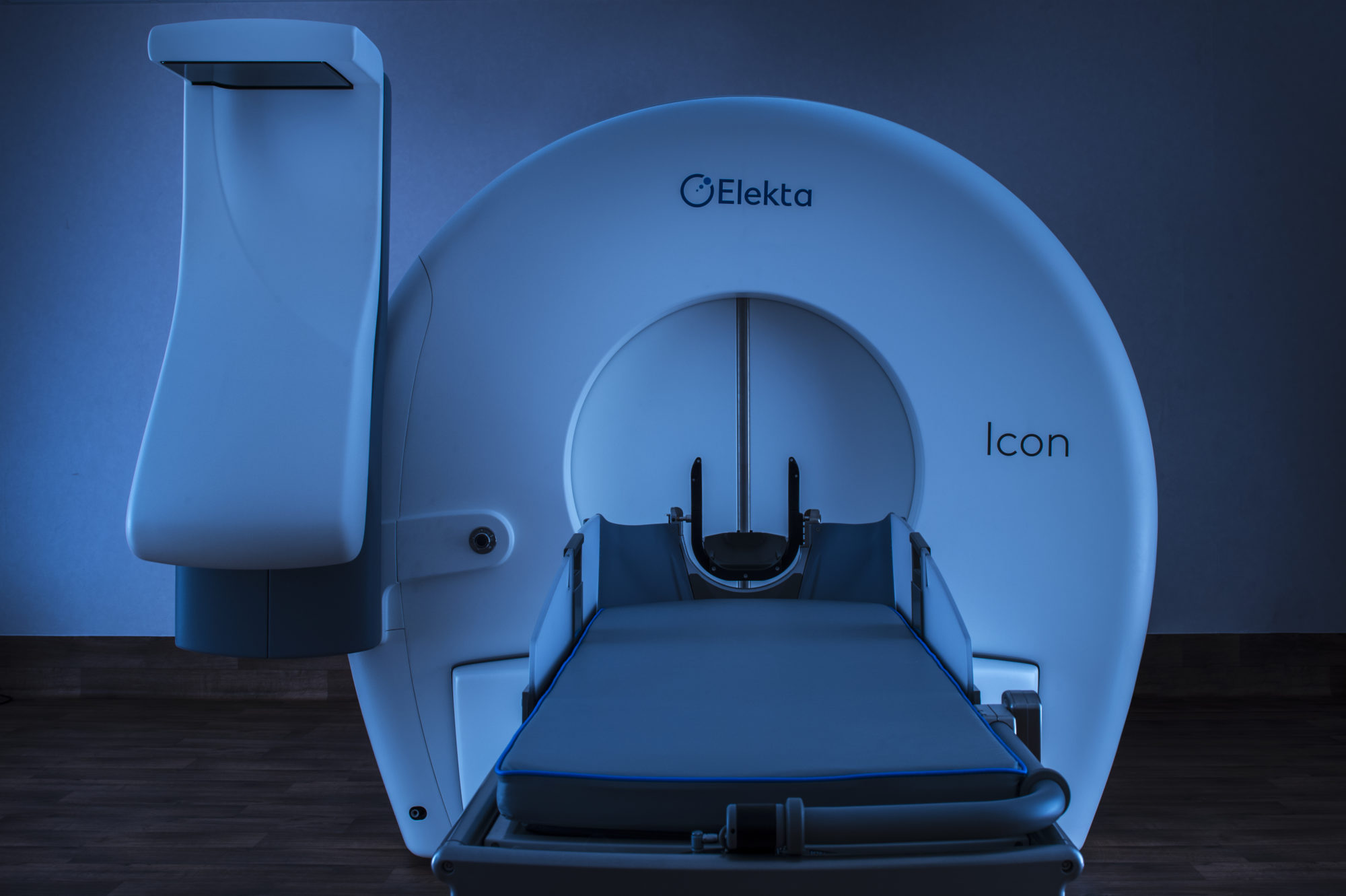 Foto di macchinario per radioterapia Elekta