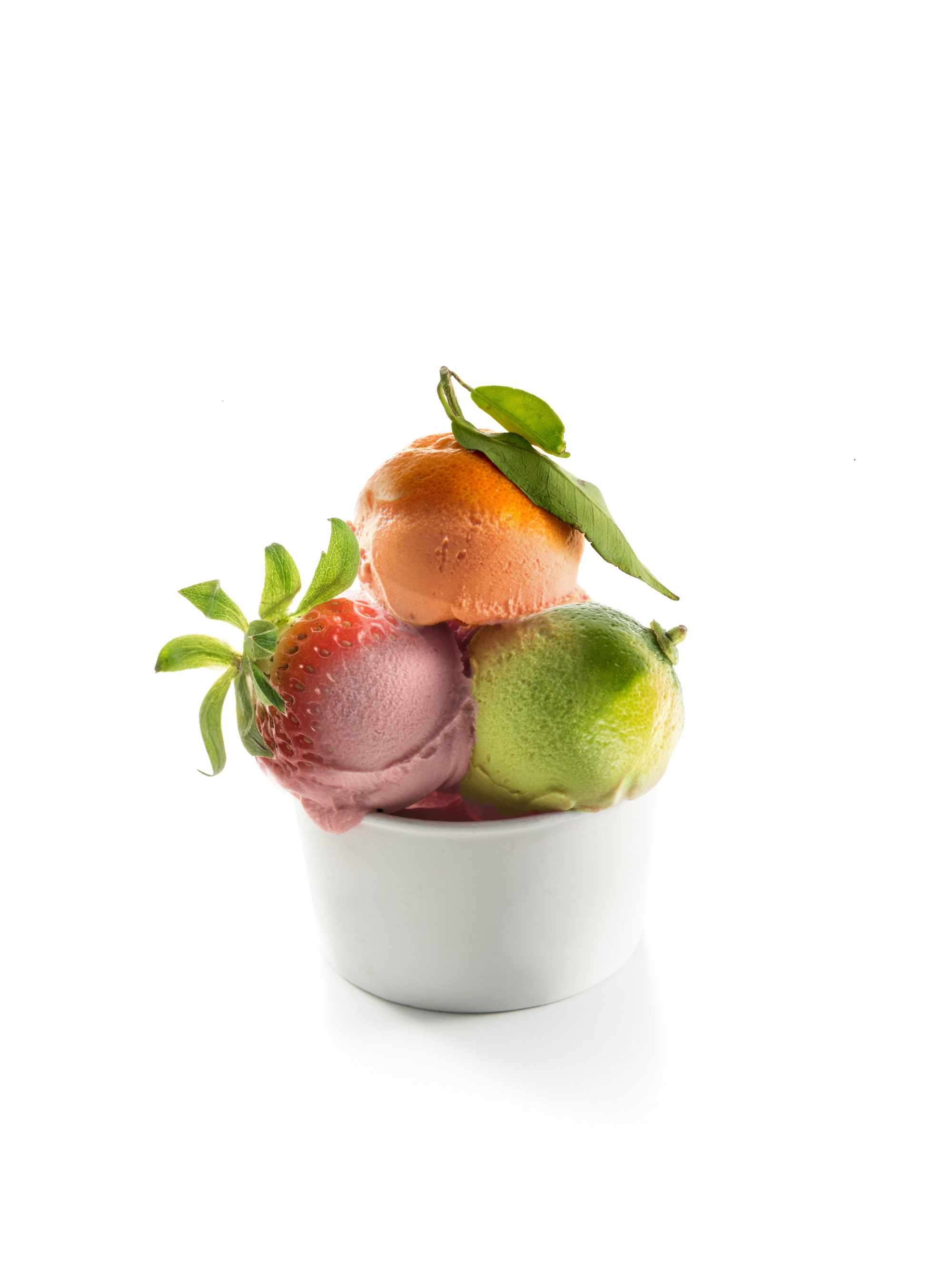 Foto di Coppetta di gelato alla frutta