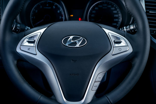 Hyundai: interno automobile