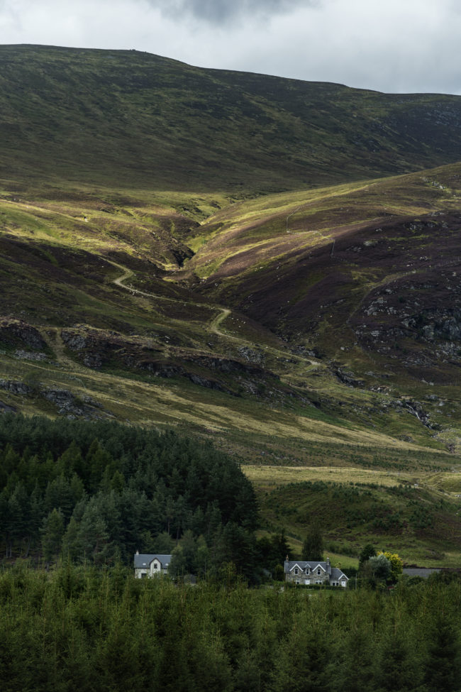 Paesaggio delle highlands scozzessi