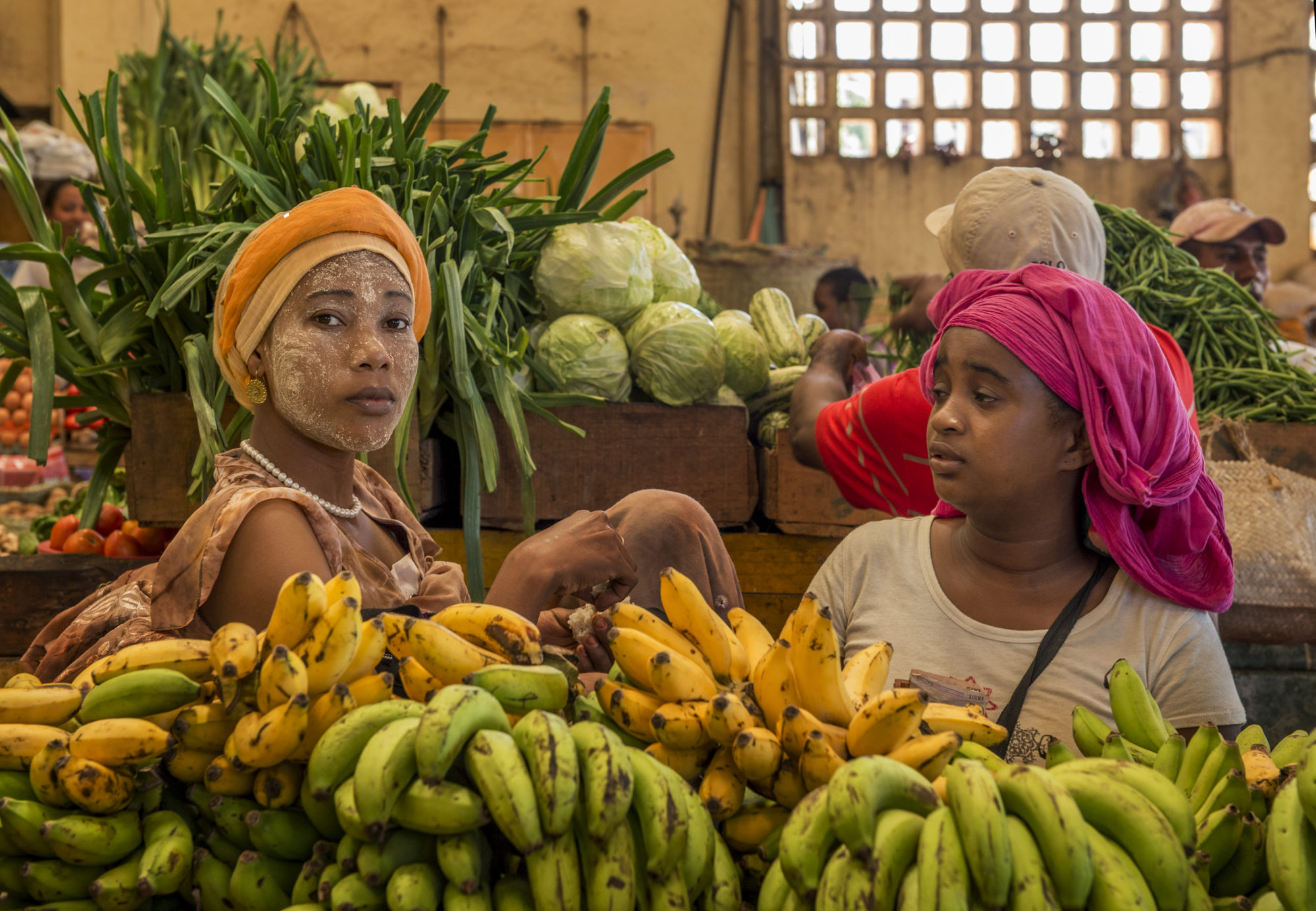 Foto di donne al mercato