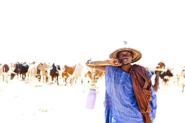 Tuareg nel deserto vicino Timbuktu