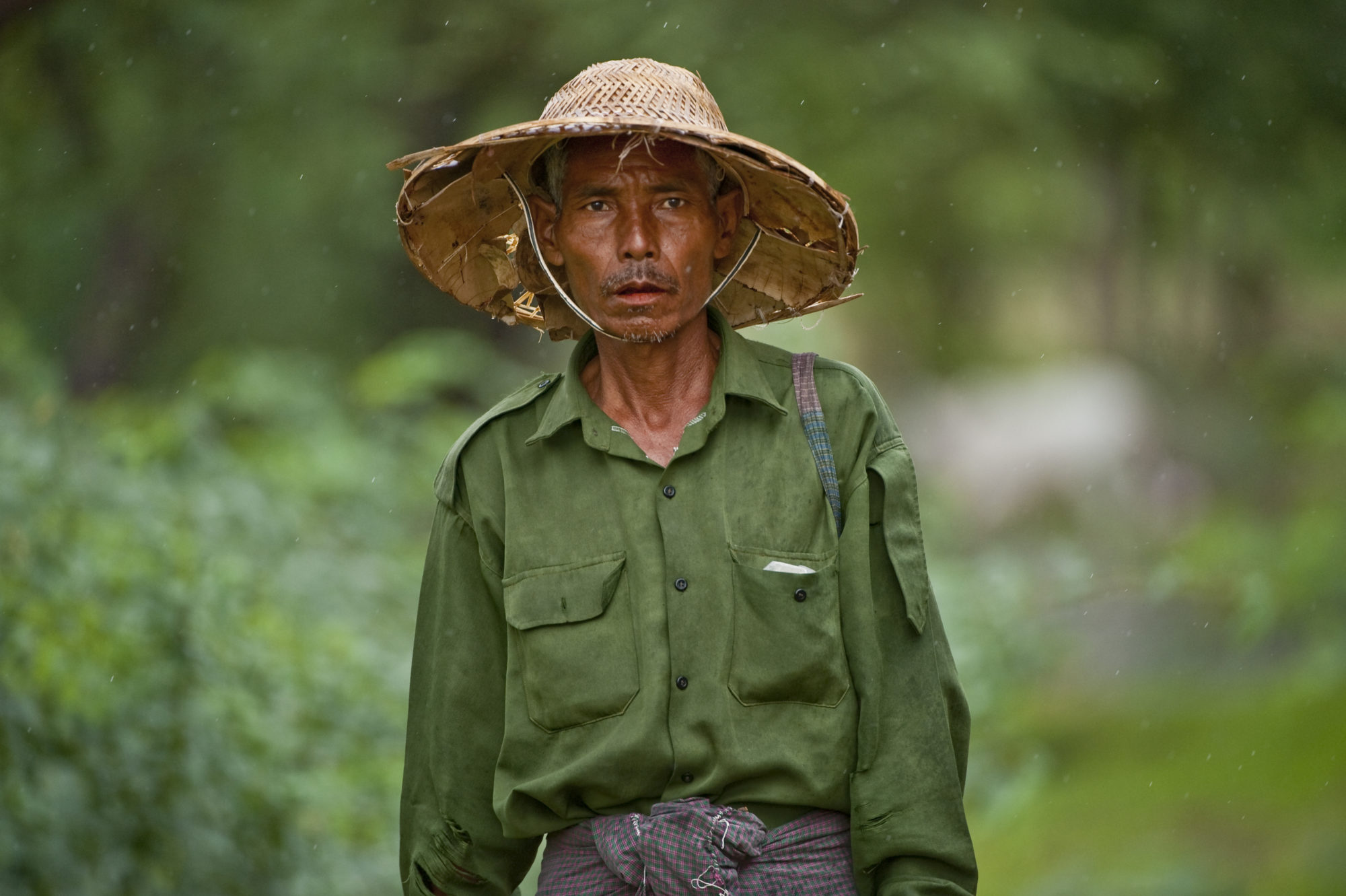 Foto di Un uomo birmano