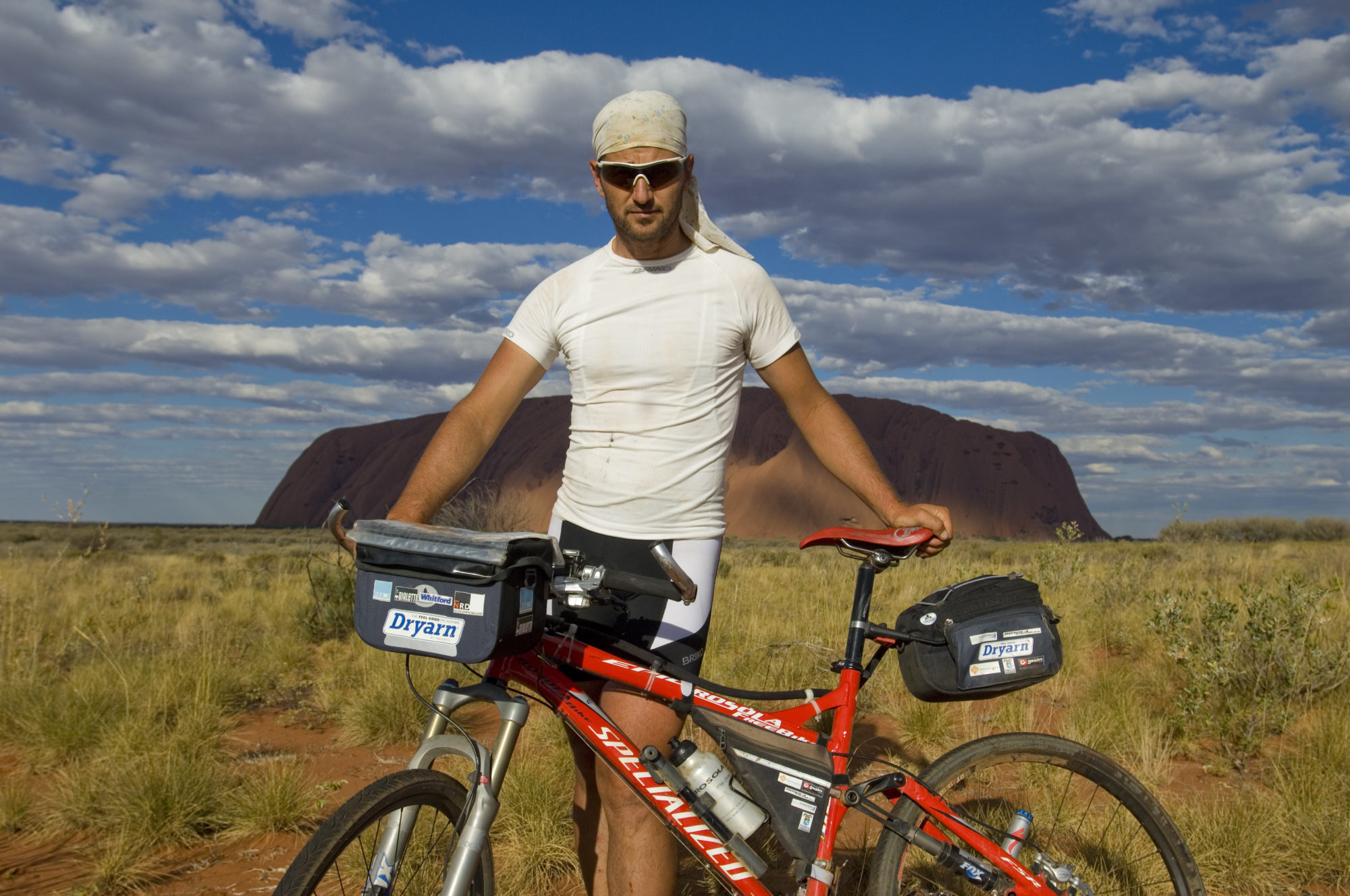 Foto di Aldo Mazzocchi attraversa l’Australia in bici