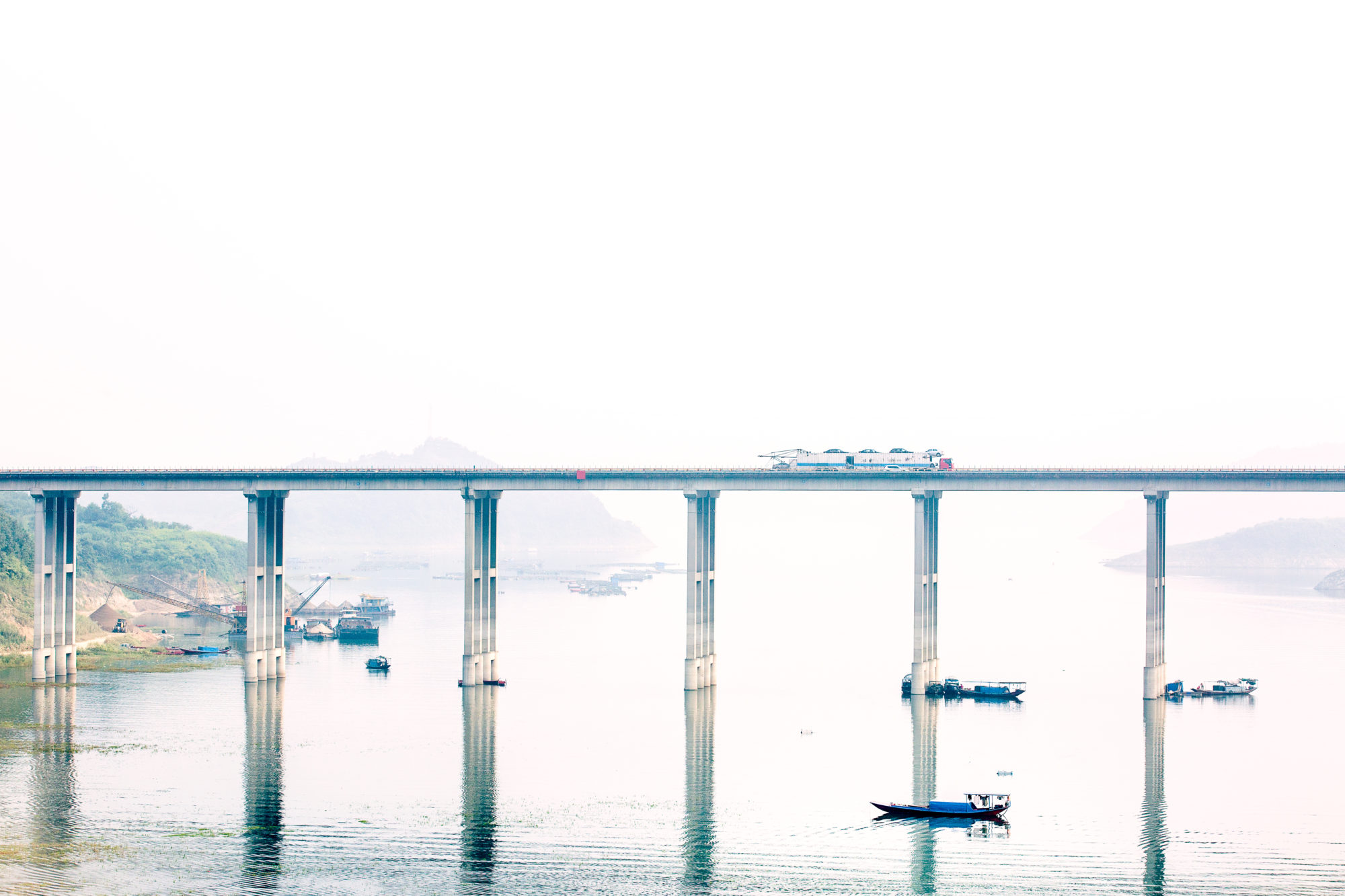 Foto di Ponte sul fiume Hanshui