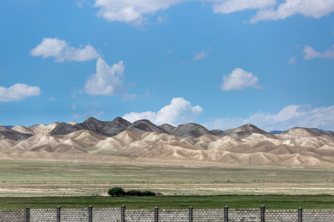 Kirghizistan: paesaggio montano