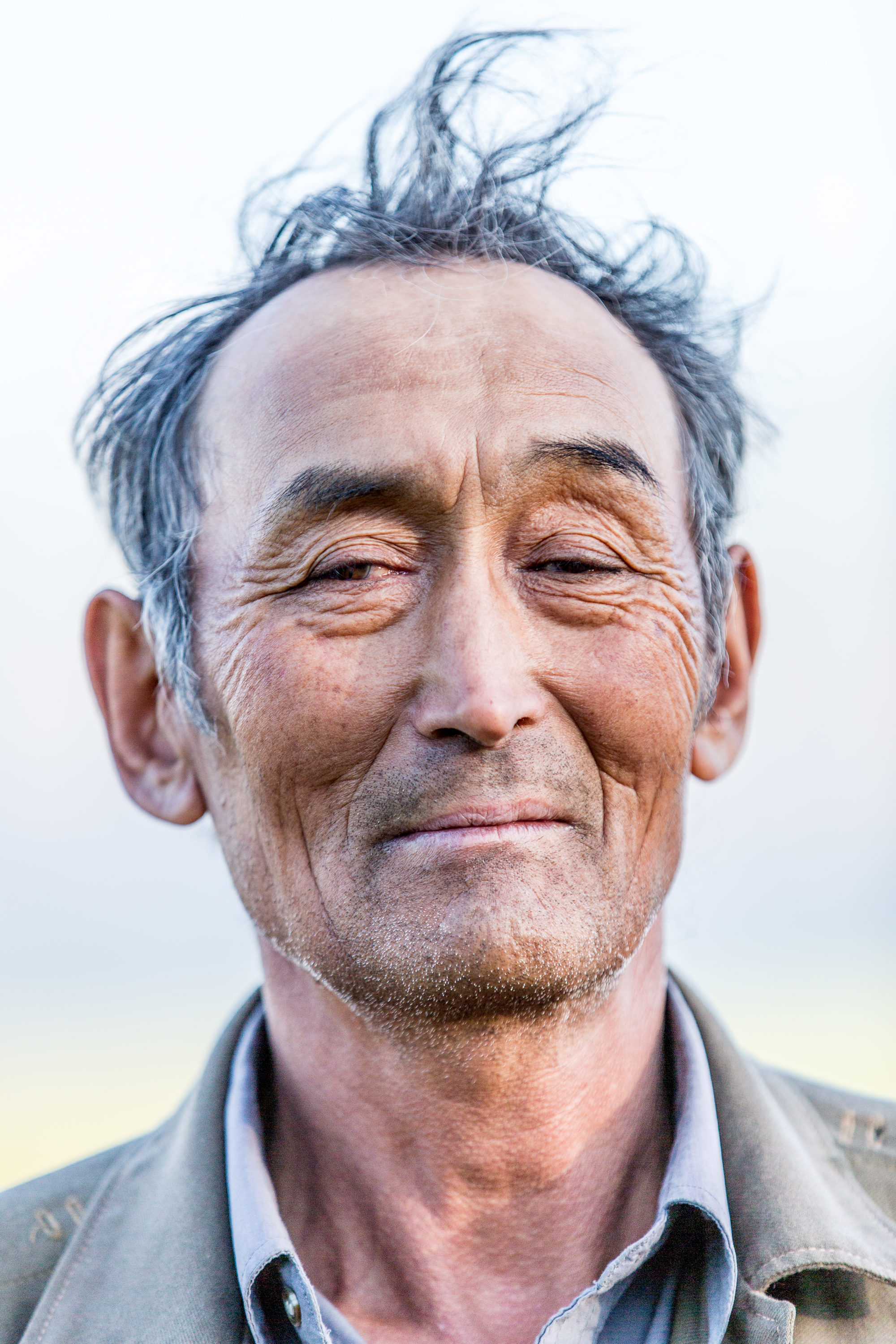 Foto di Kirghizistan: un contadino a Kockor