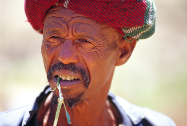 Uomo etiope