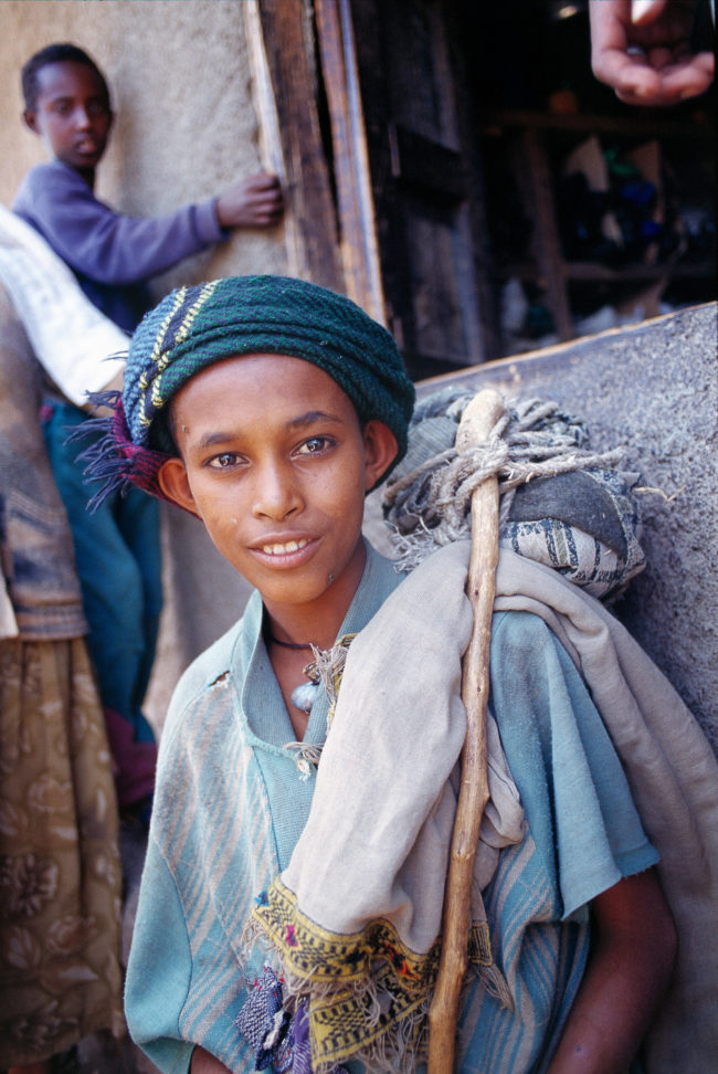 Bambino etiope