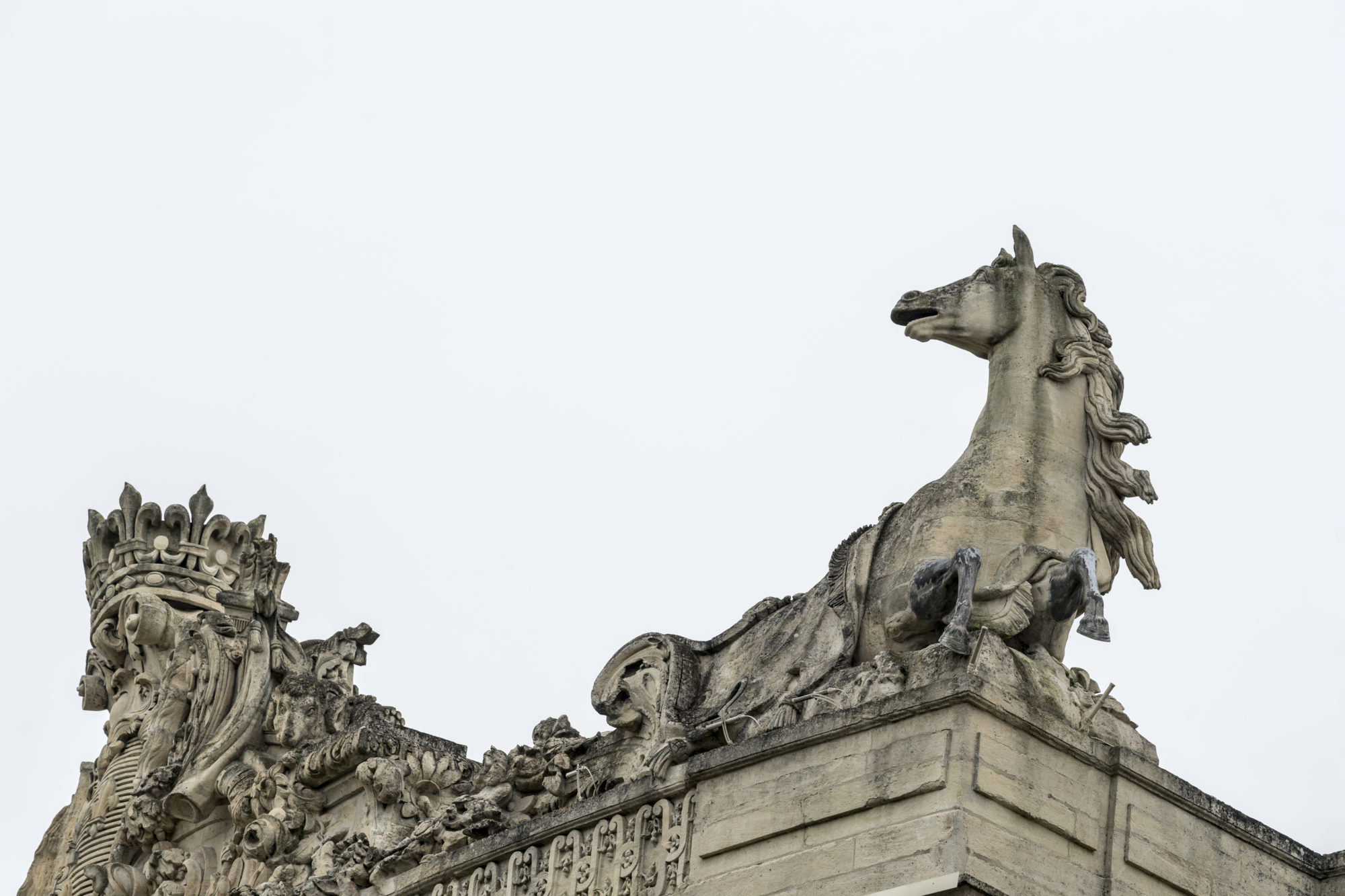 Foto di Statua equestre del Castello di Chantilly