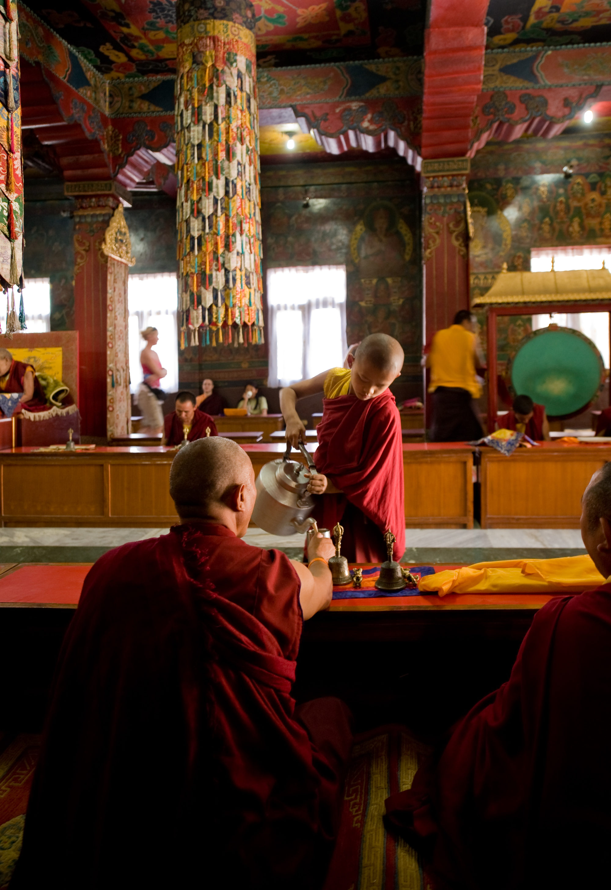Foto di Tempio buddista in Nepal