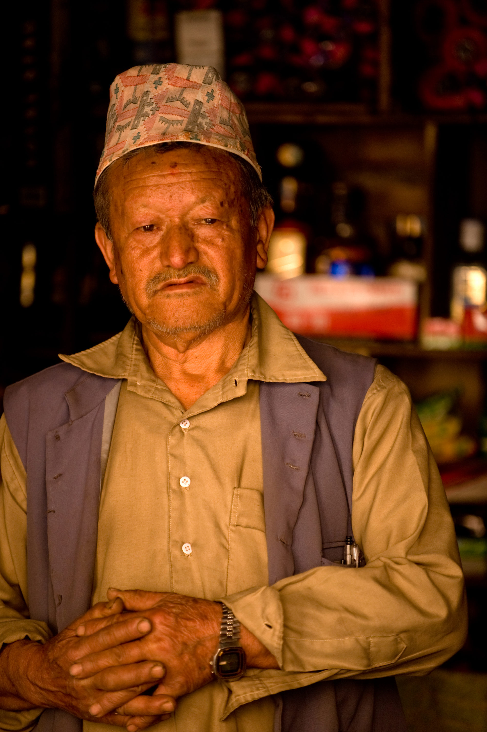 Foto di Un uomo nepalese