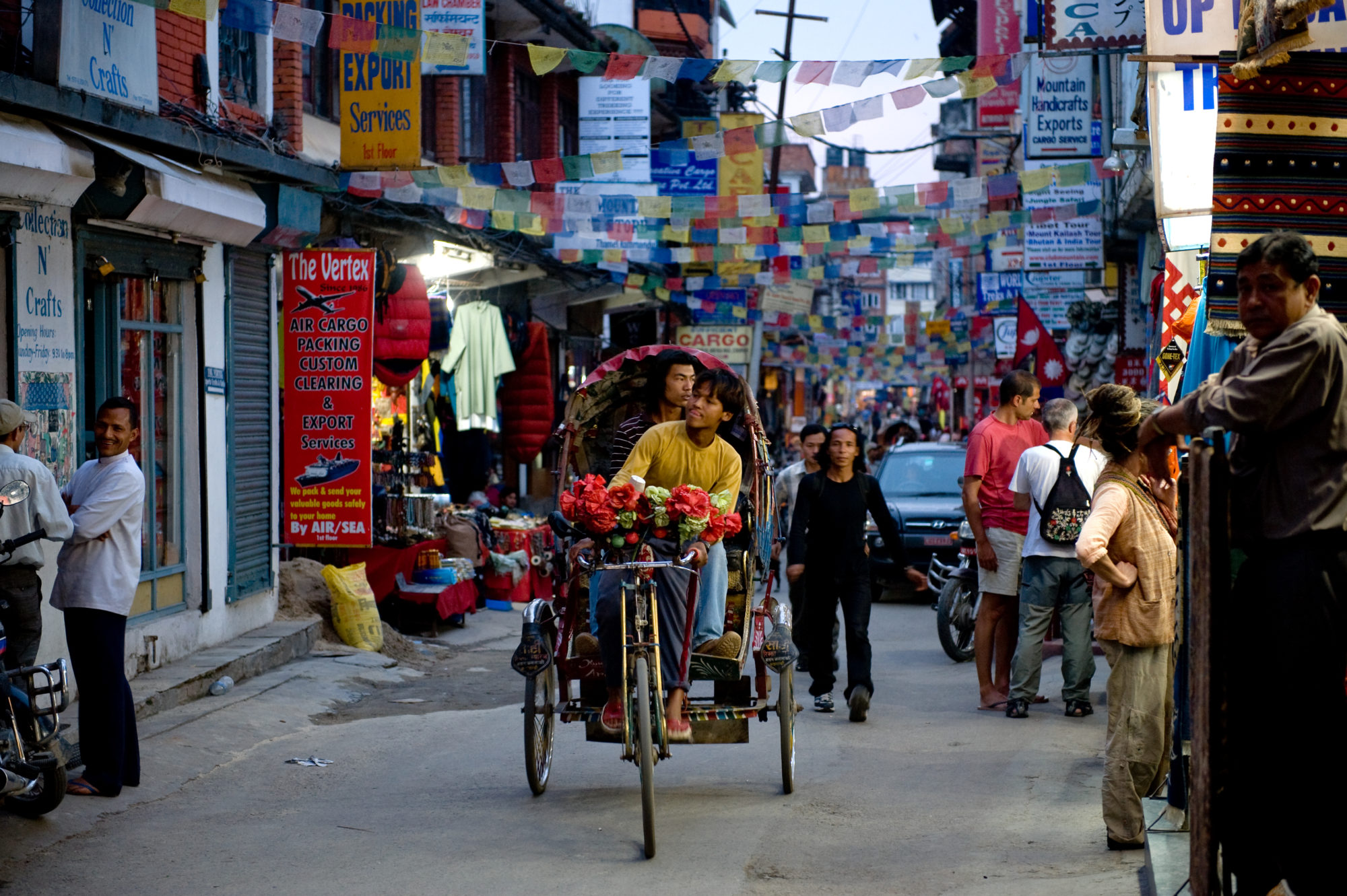 Foto di centro di Katmandu