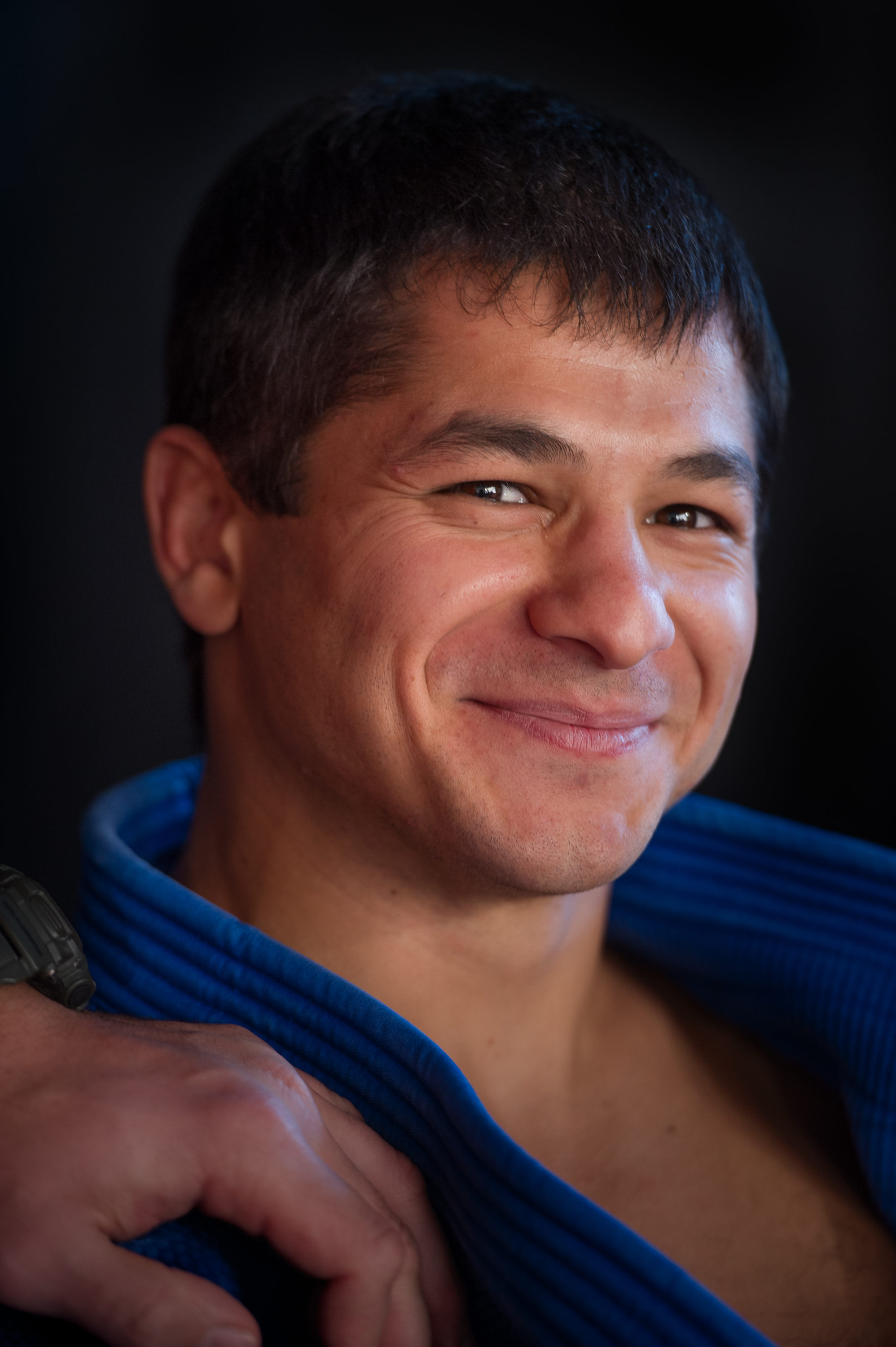 Foto di Kaitmazov Badraz, campione del mondo a squadre di judo